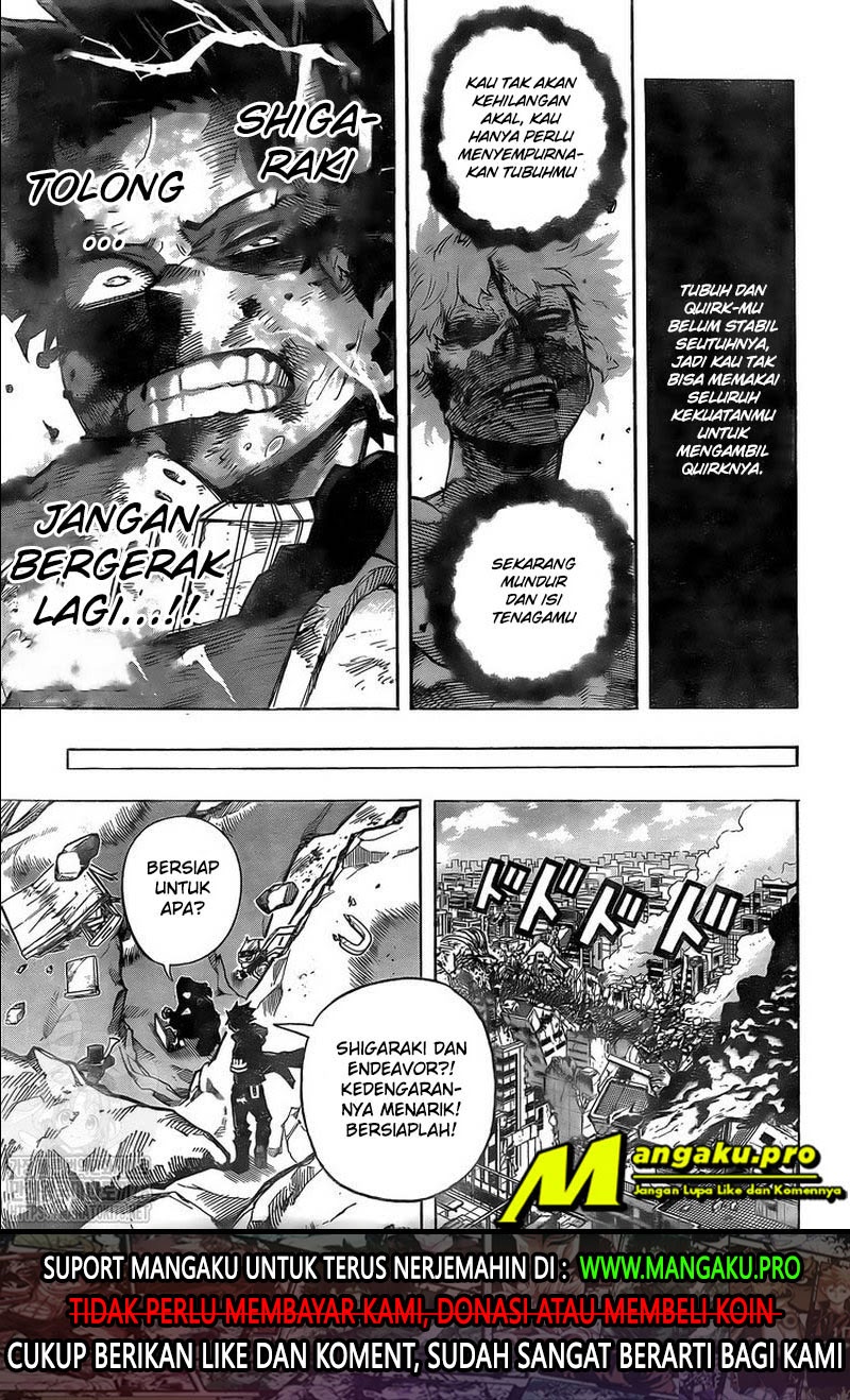 Boku no Hero Academia Chapter 287 - halaman 15