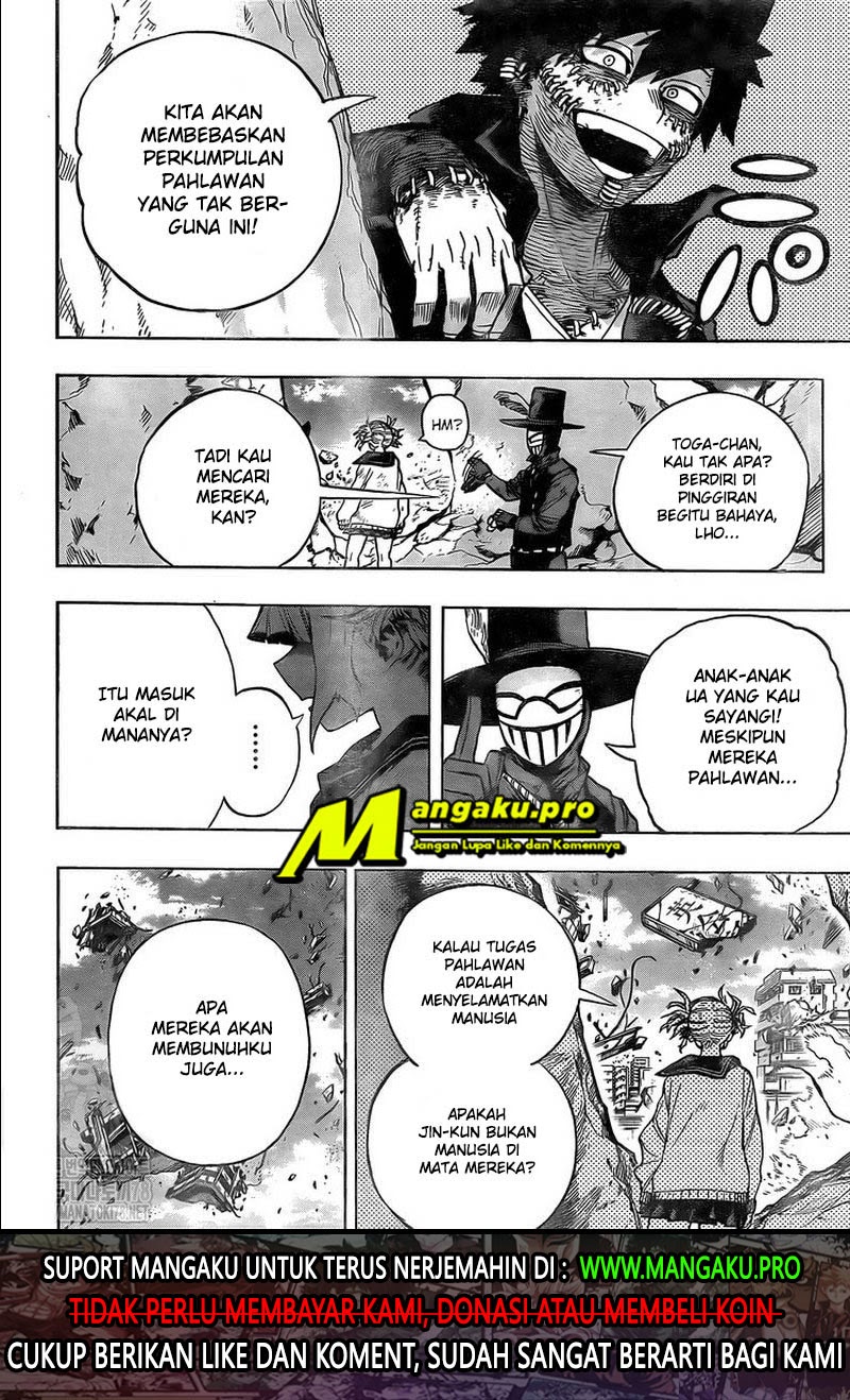 Boku no Hero Academia Chapter 287 - halaman 16