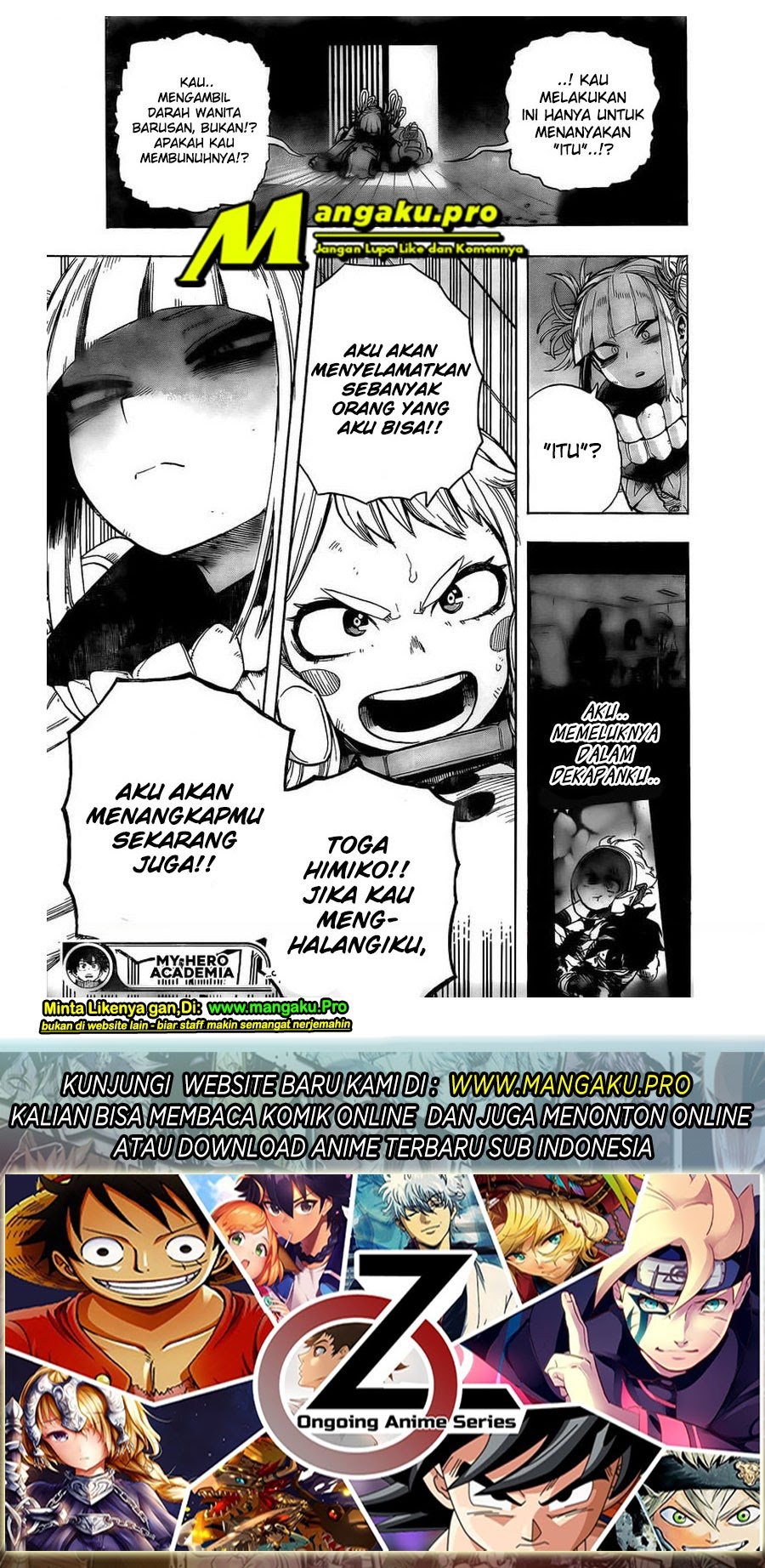 Boku no Hero Academia Chapter 288 - halaman 17