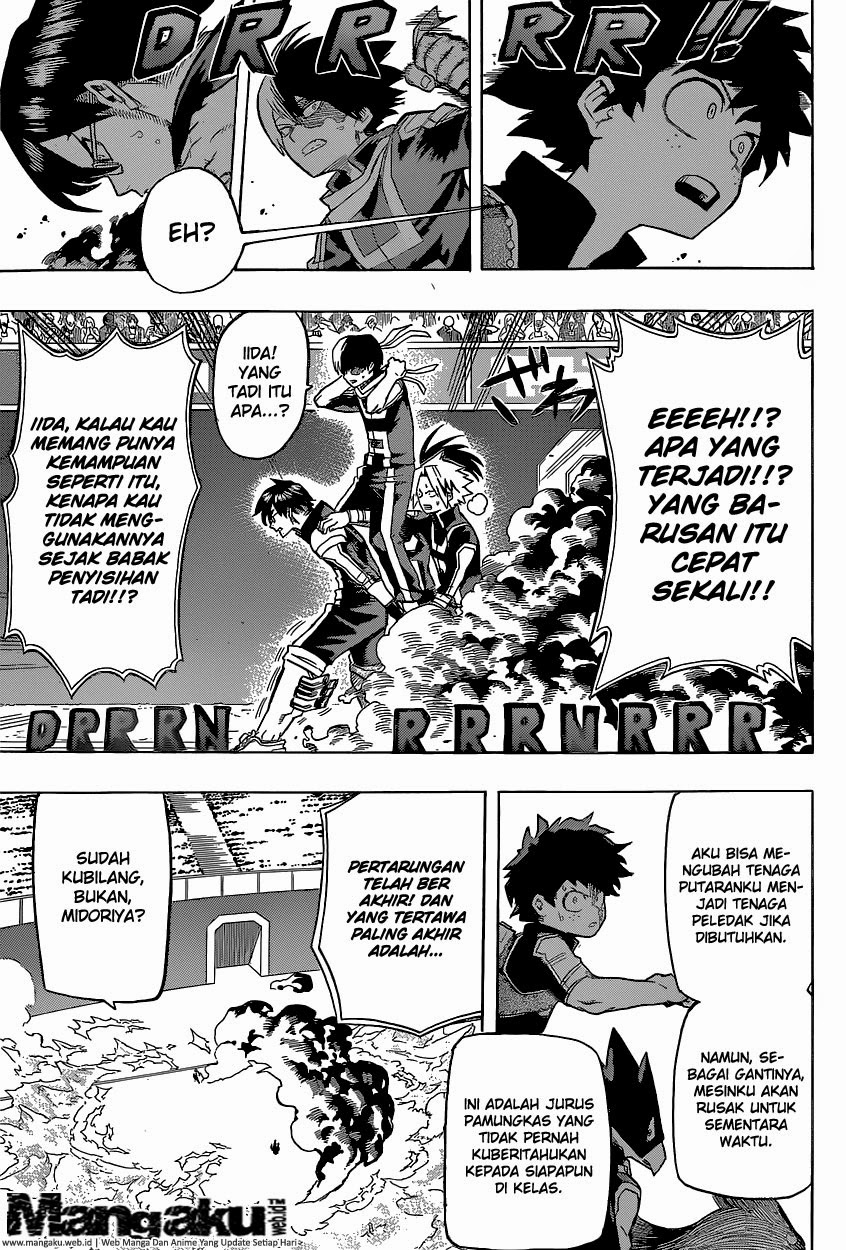 Boku no Hero Academia Chapter 29 - halaman 17