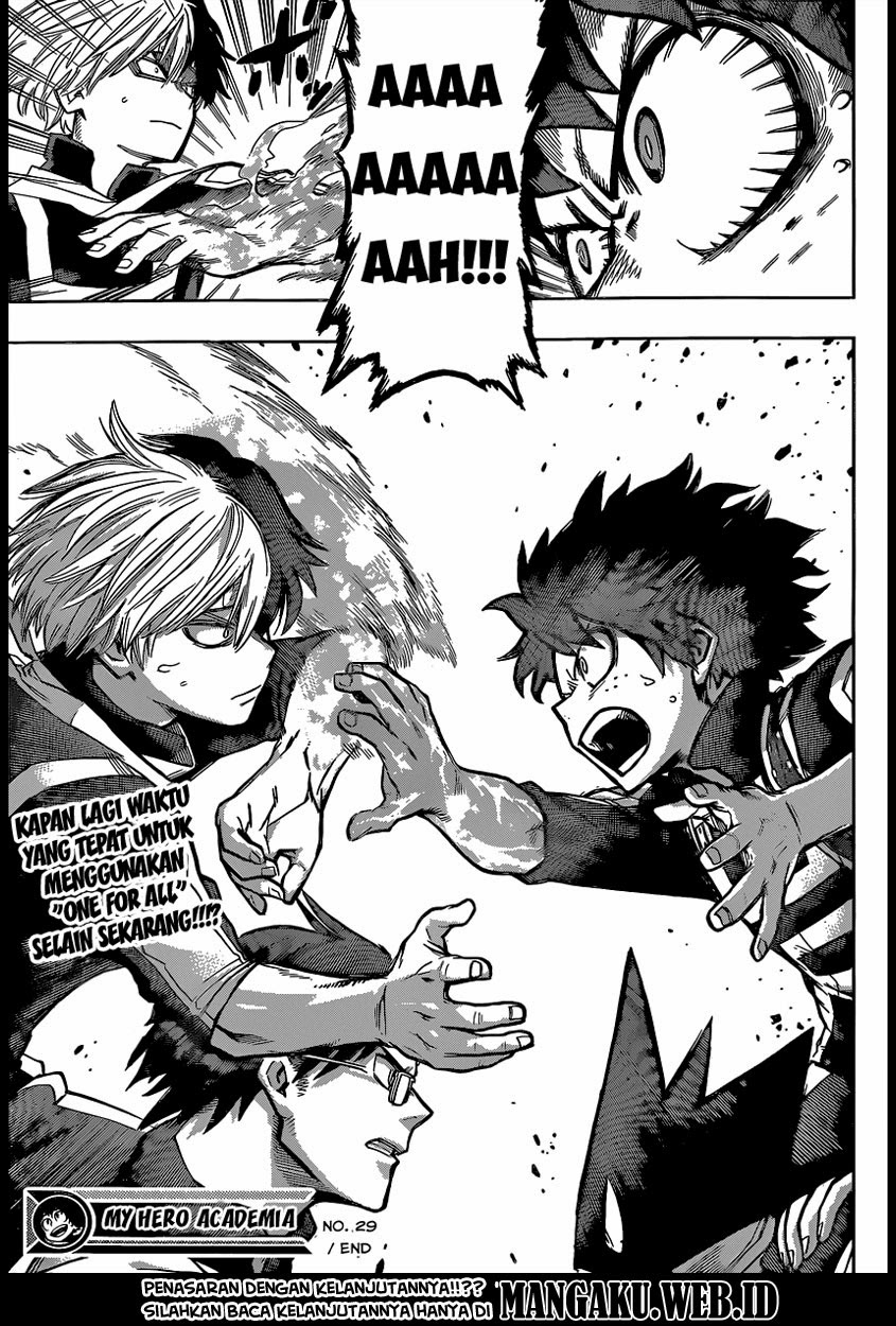 Boku no Hero Academia Chapter 29 - halaman 21