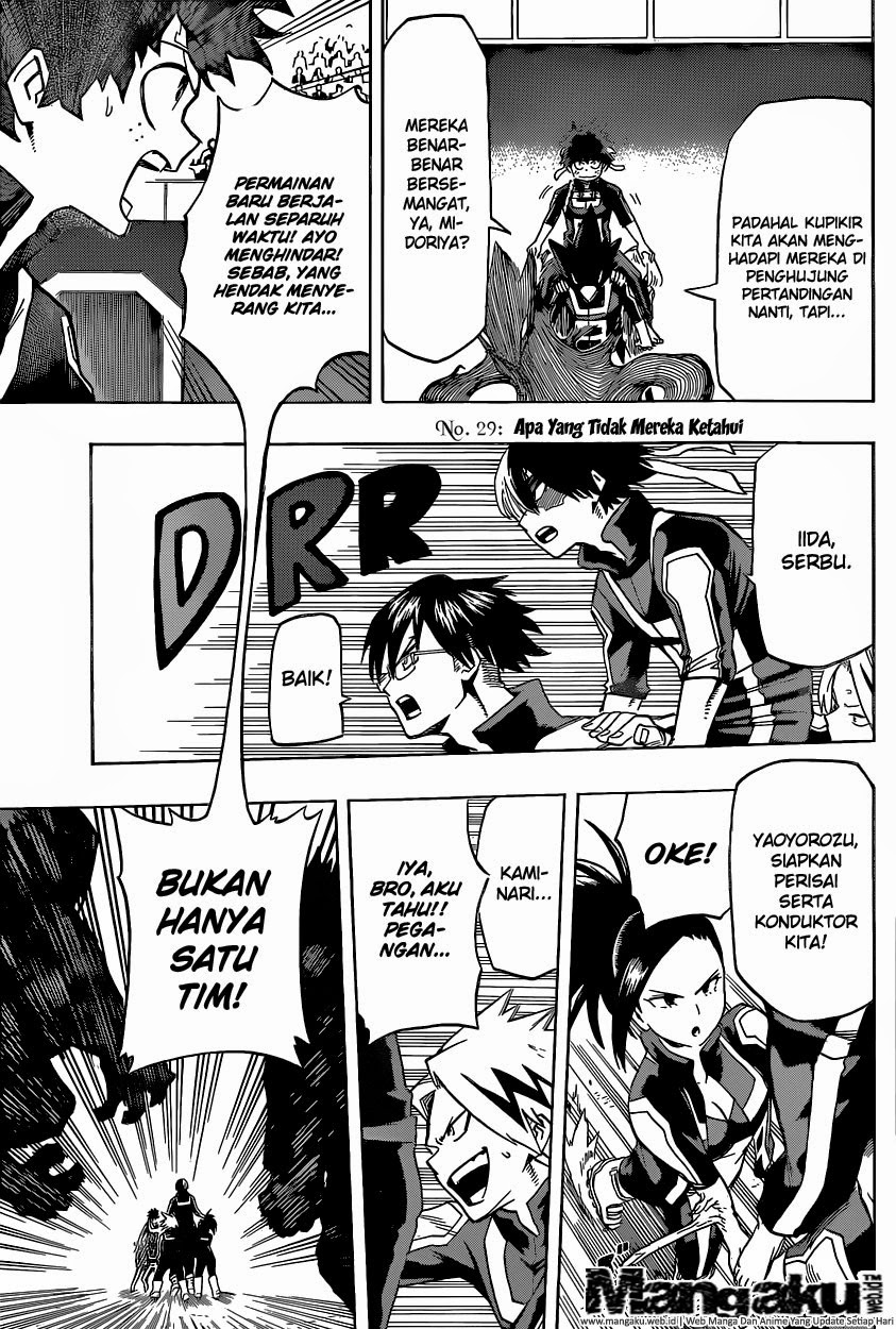 Boku no Hero Academia Chapter 29 - halaman 5