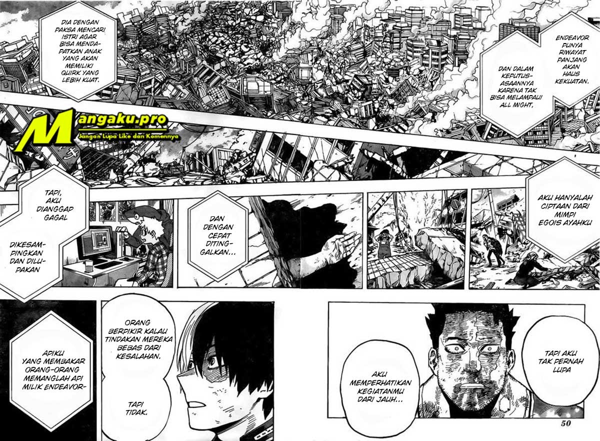Boku no Hero Academia Chapter 290 - halaman 12