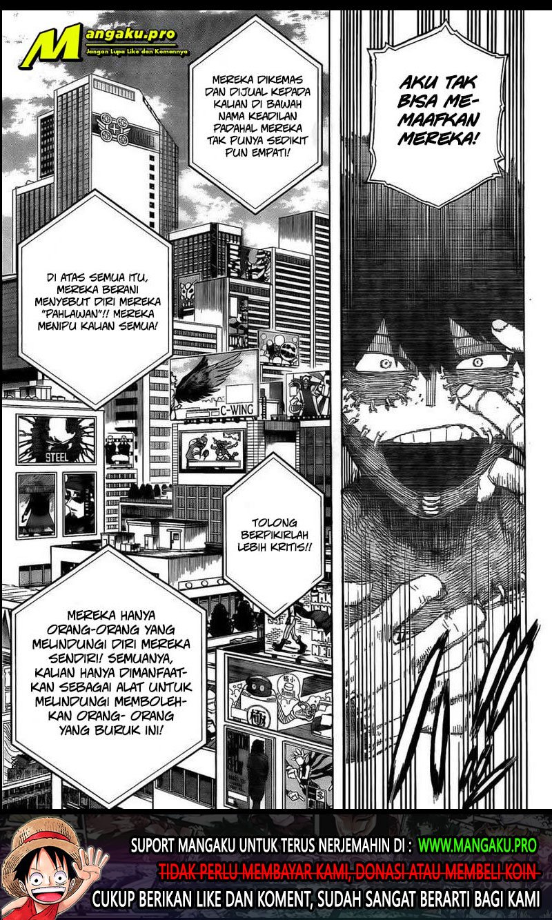 Boku no Hero Academia Chapter 291 - halaman 12