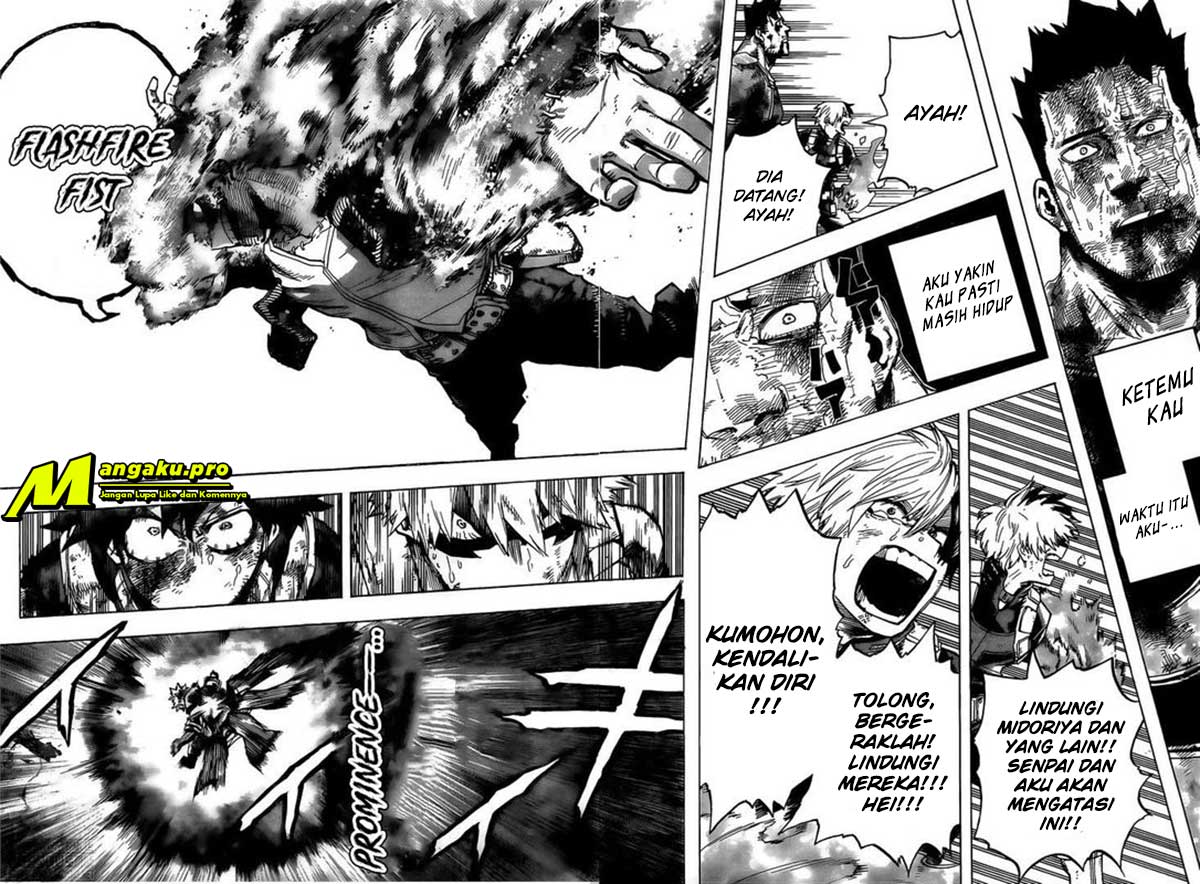 Boku no Hero Academia Chapter 291 - halaman 14
