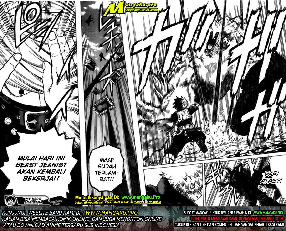 Boku no Hero Academia Chapter 291 - halaman 15
