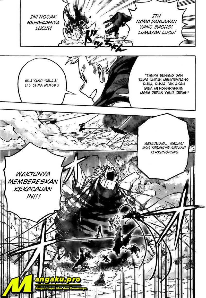Boku no Hero Academia Chapter 293 - halaman 10