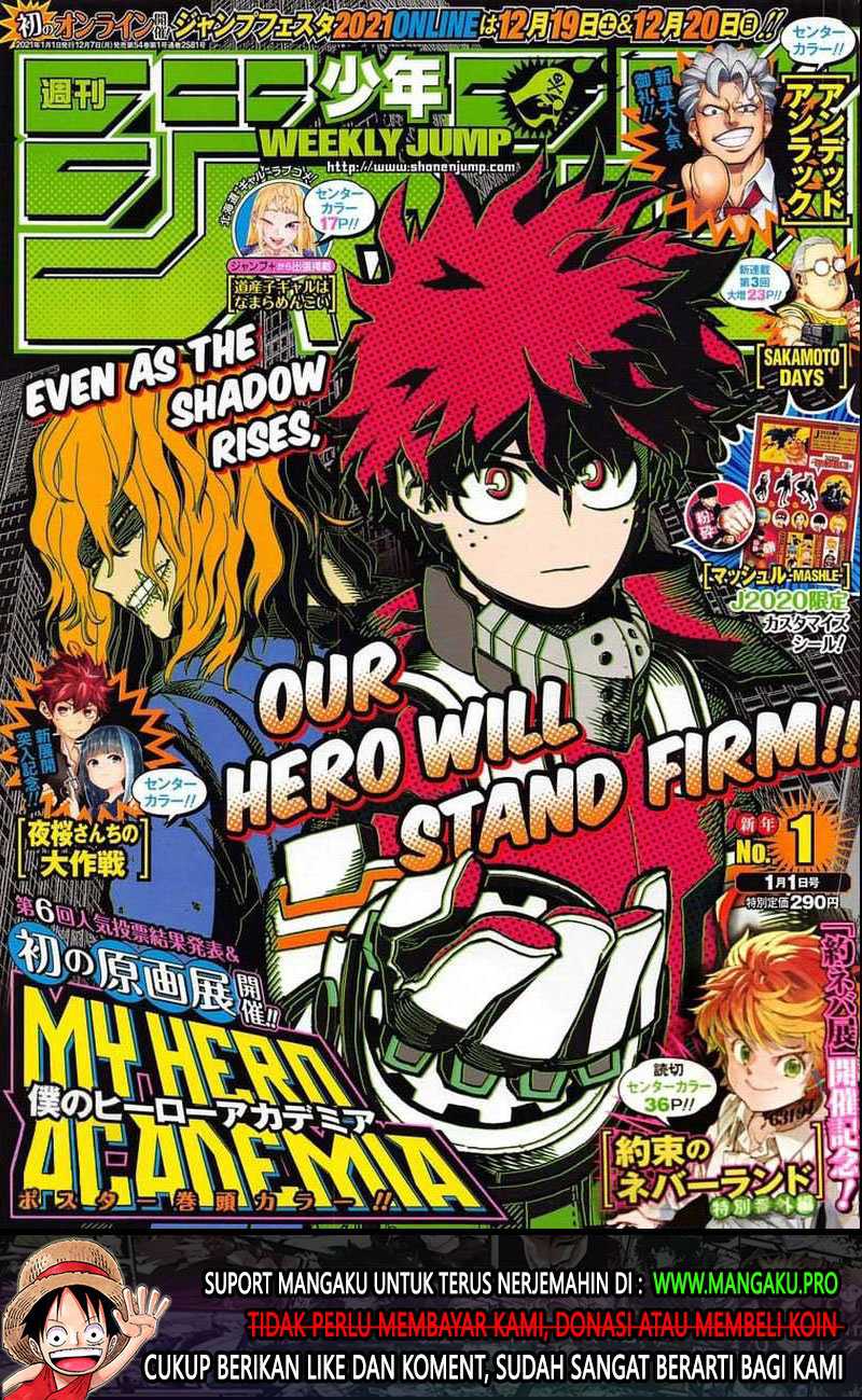 Boku no Hero Academia Chapter 293 - halaman 2
