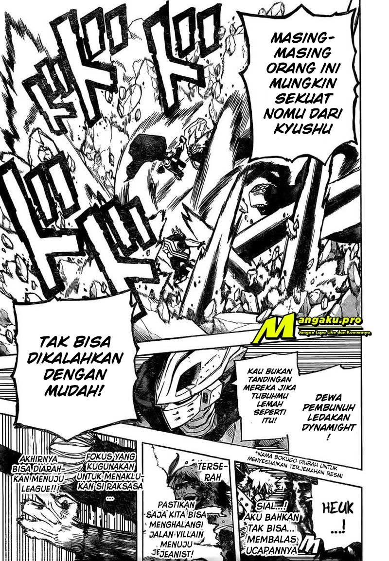 Boku no Hero Academia Chapter 294 - halaman 5
