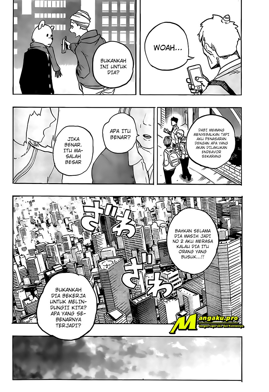 Boku no Hero Academia Chapter 296 - halaman 16