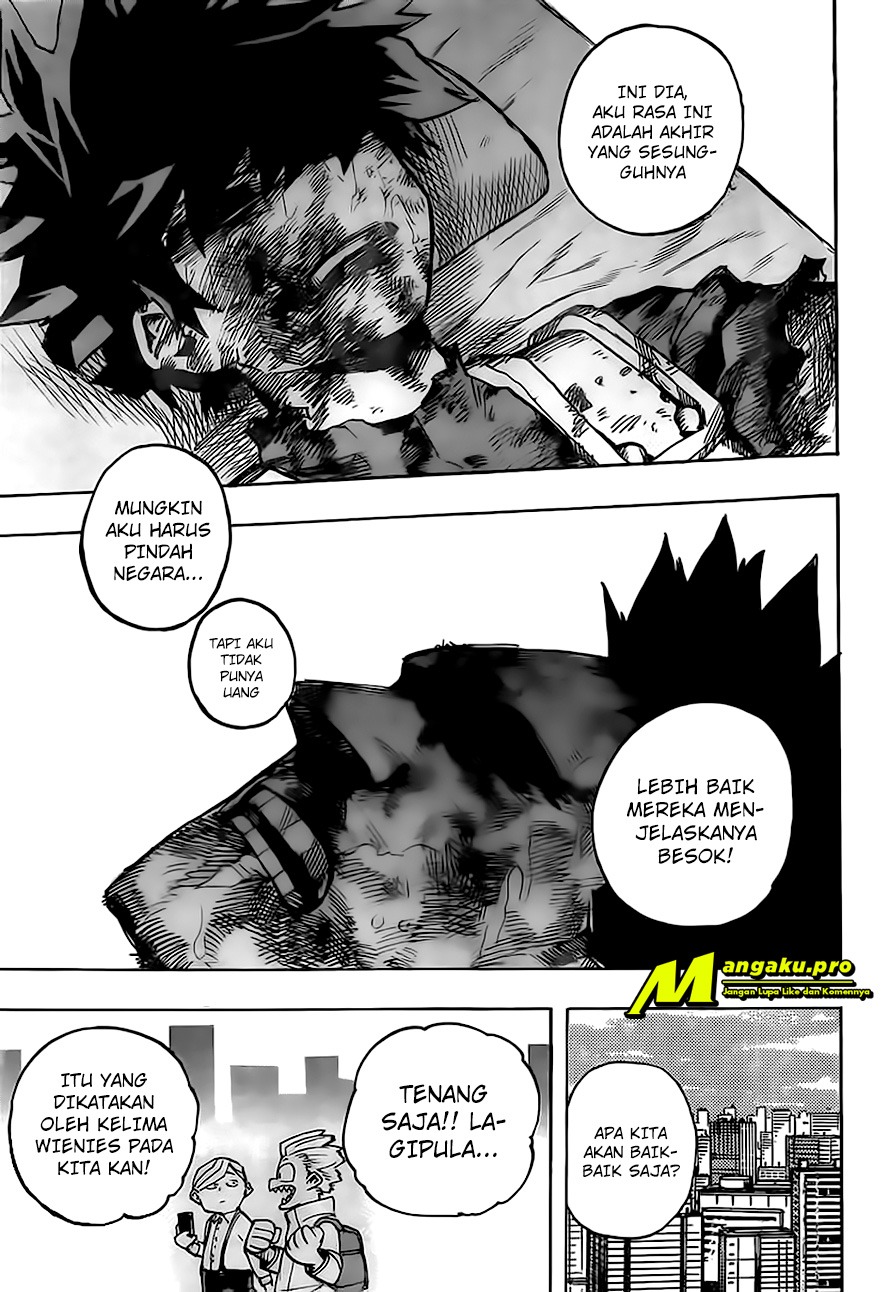 Boku no Hero Academia Chapter 296 - halaman 17