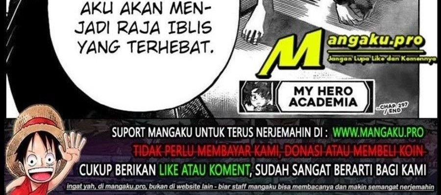 Boku no Hero Academia Chapter 297 - halaman 14