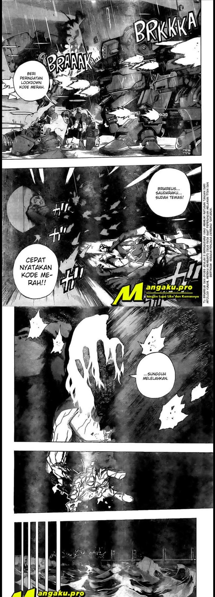 Boku no Hero Academia Chapter 297 - halaman 3