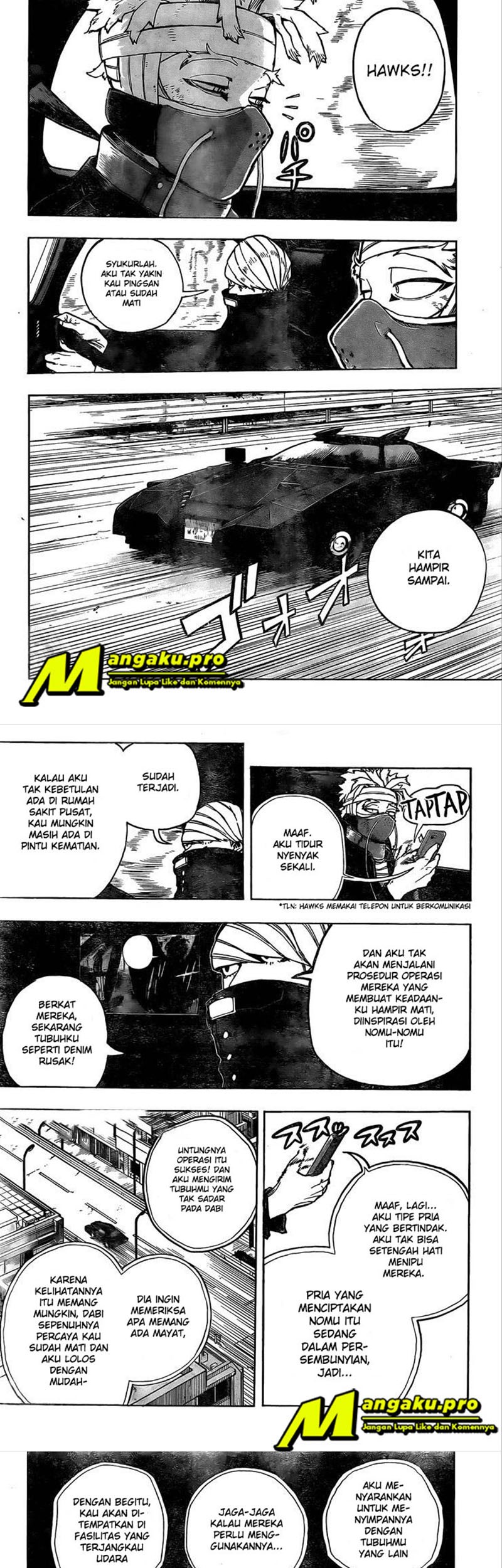 Boku no Hero Academia Chapter 299 - halaman 5