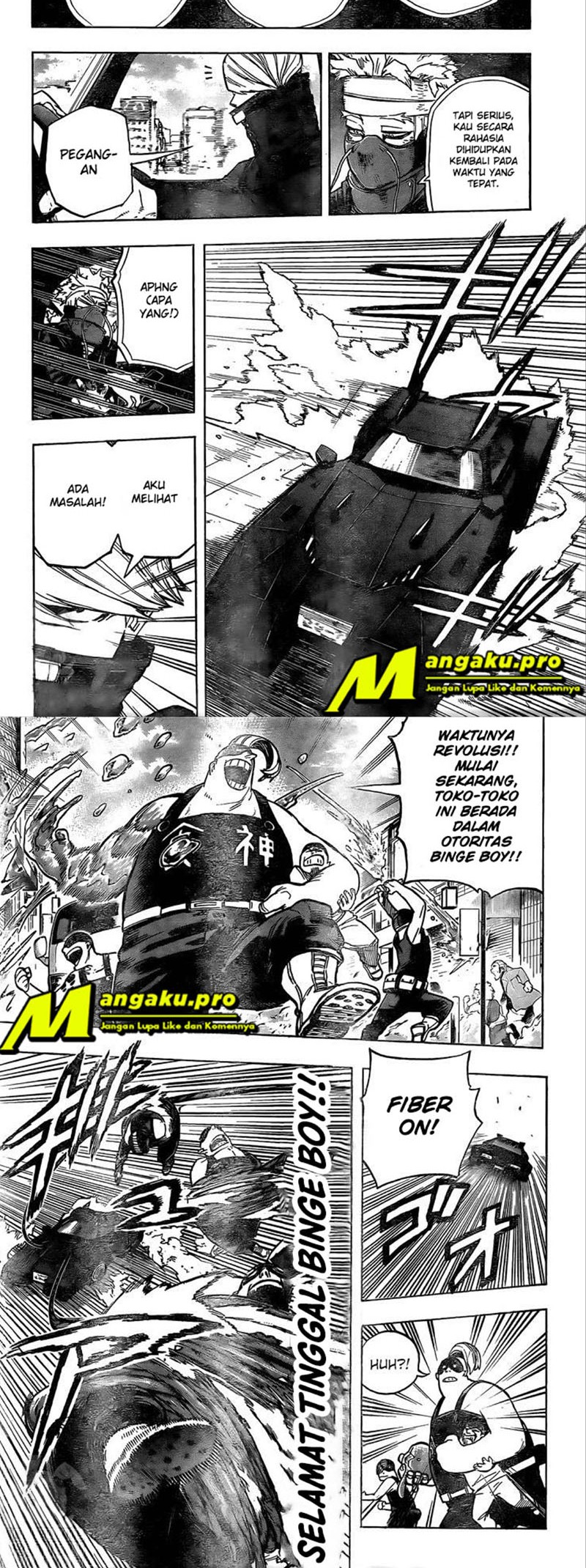 Boku no Hero Academia Chapter 299 - halaman 6