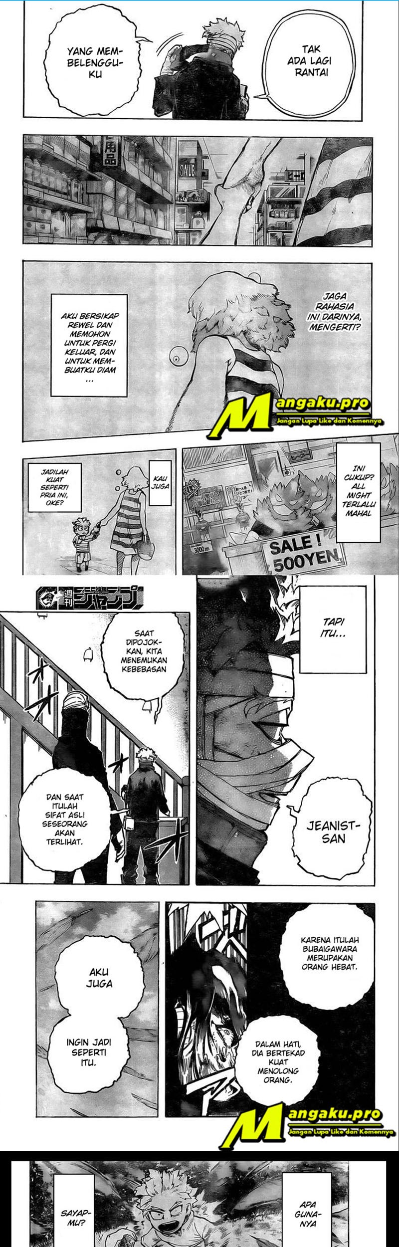 Boku no Hero Academia Chapter 299 - halaman 9