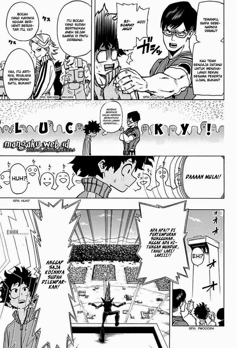 Boku no Hero Academia Chapter 3 - halaman 12