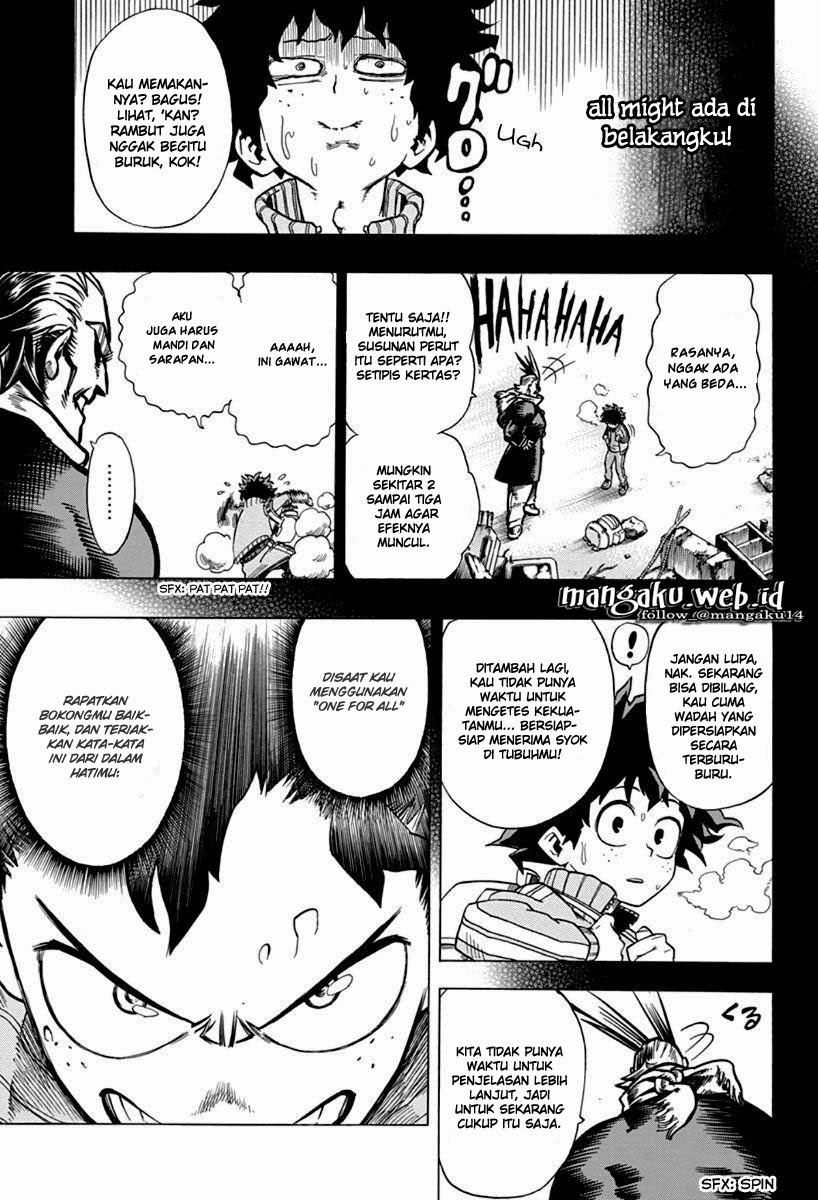 Boku no Hero Academia Chapter 3 - halaman 14
