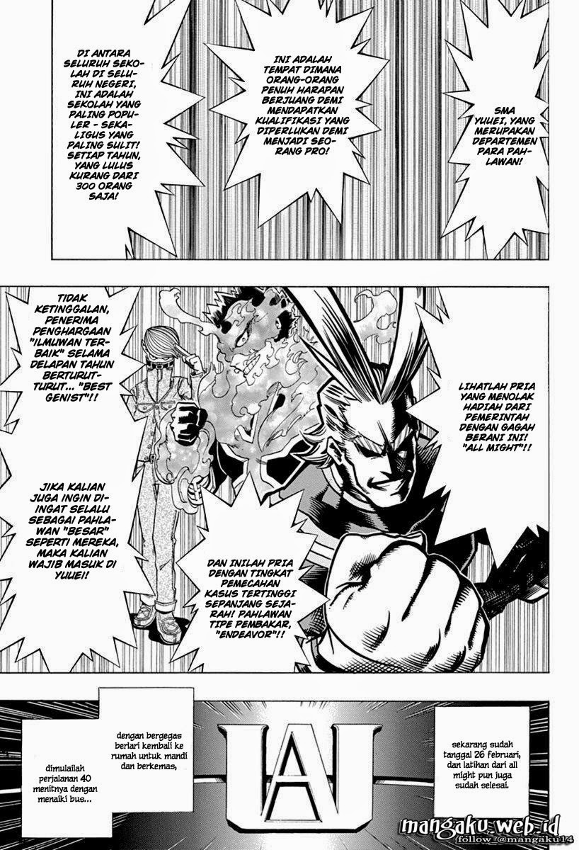 Boku no Hero Academia Chapter 3 - halaman 2