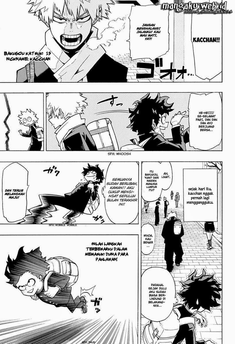 Boku no Hero Academia Chapter 3 - halaman 4