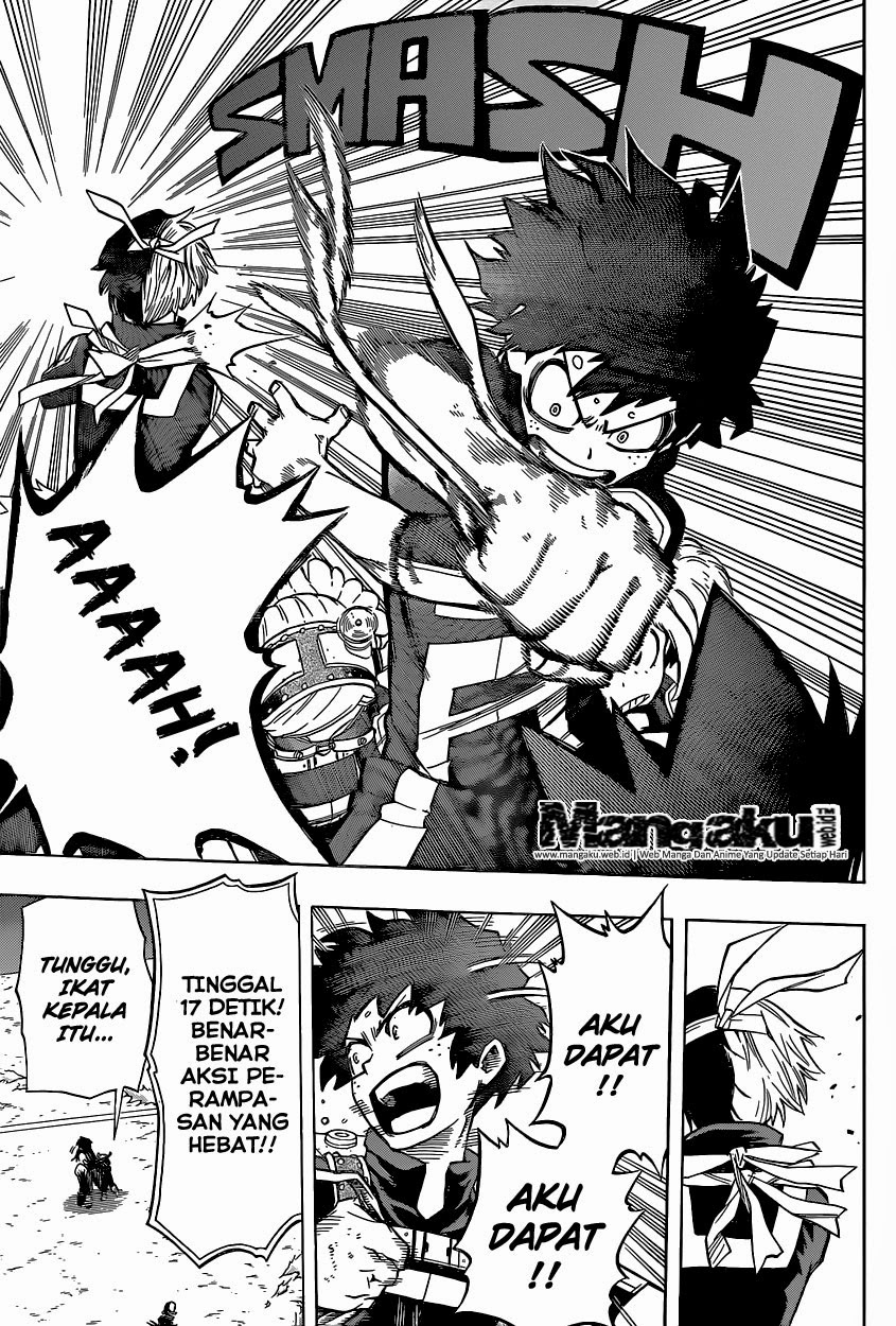 Boku no Hero Academia Chapter 30 - halaman 12