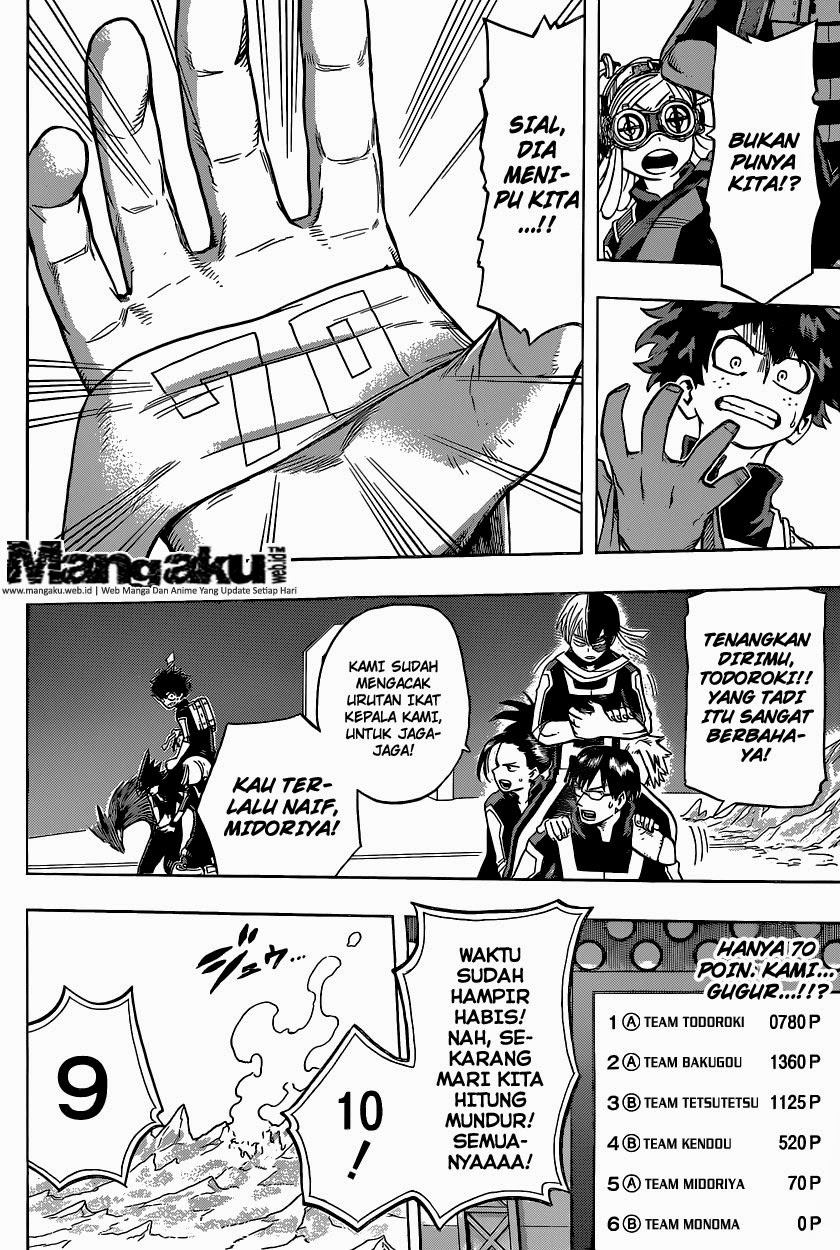 Boku no Hero Academia Chapter 30 - halaman 13