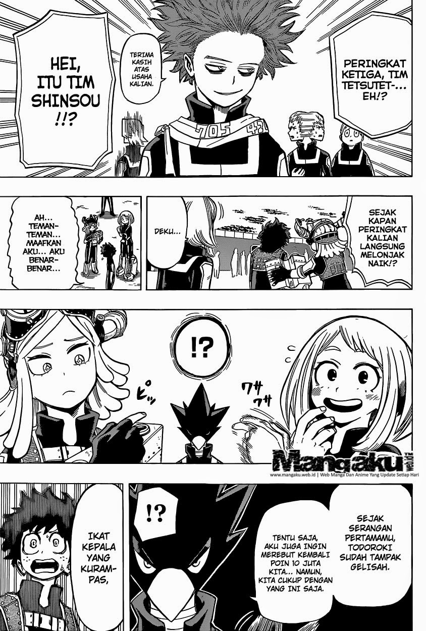 Boku no Hero Academia Chapter 30 - halaman 16
