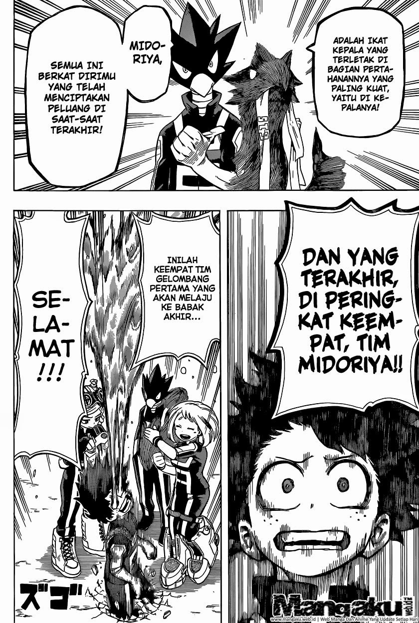 Boku no Hero Academia Chapter 30 - halaman 17
