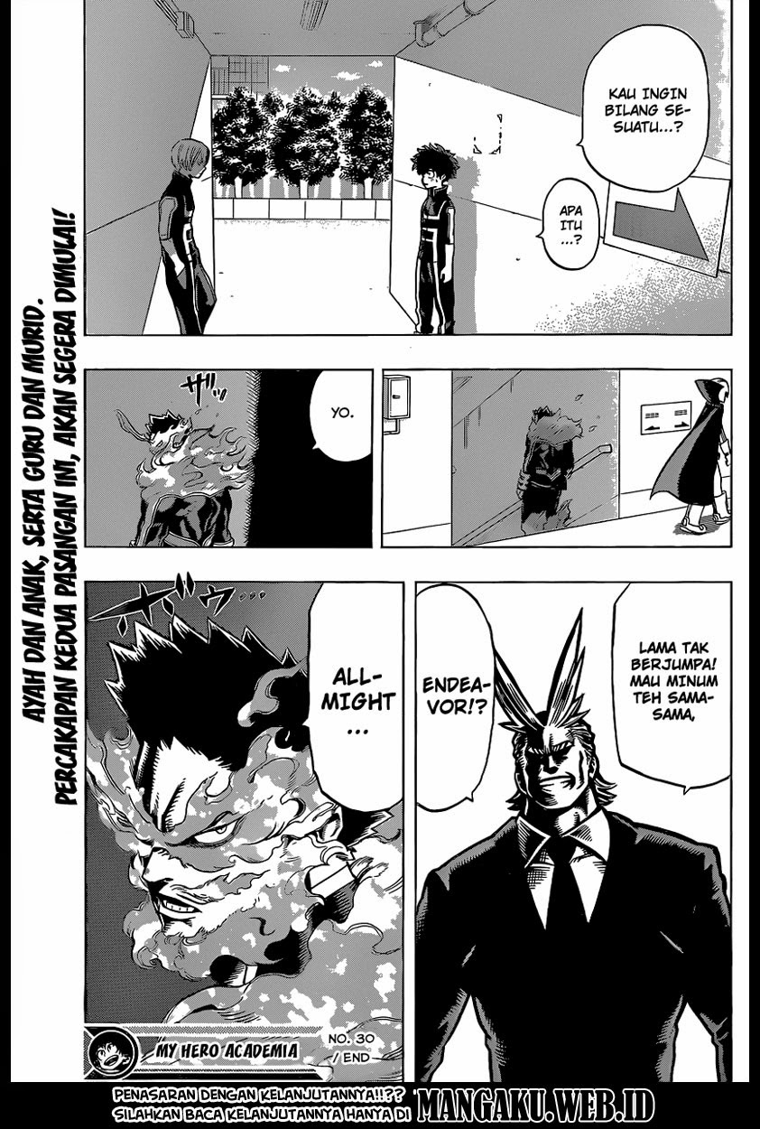 Boku no Hero Academia Chapter 30 - halaman 20