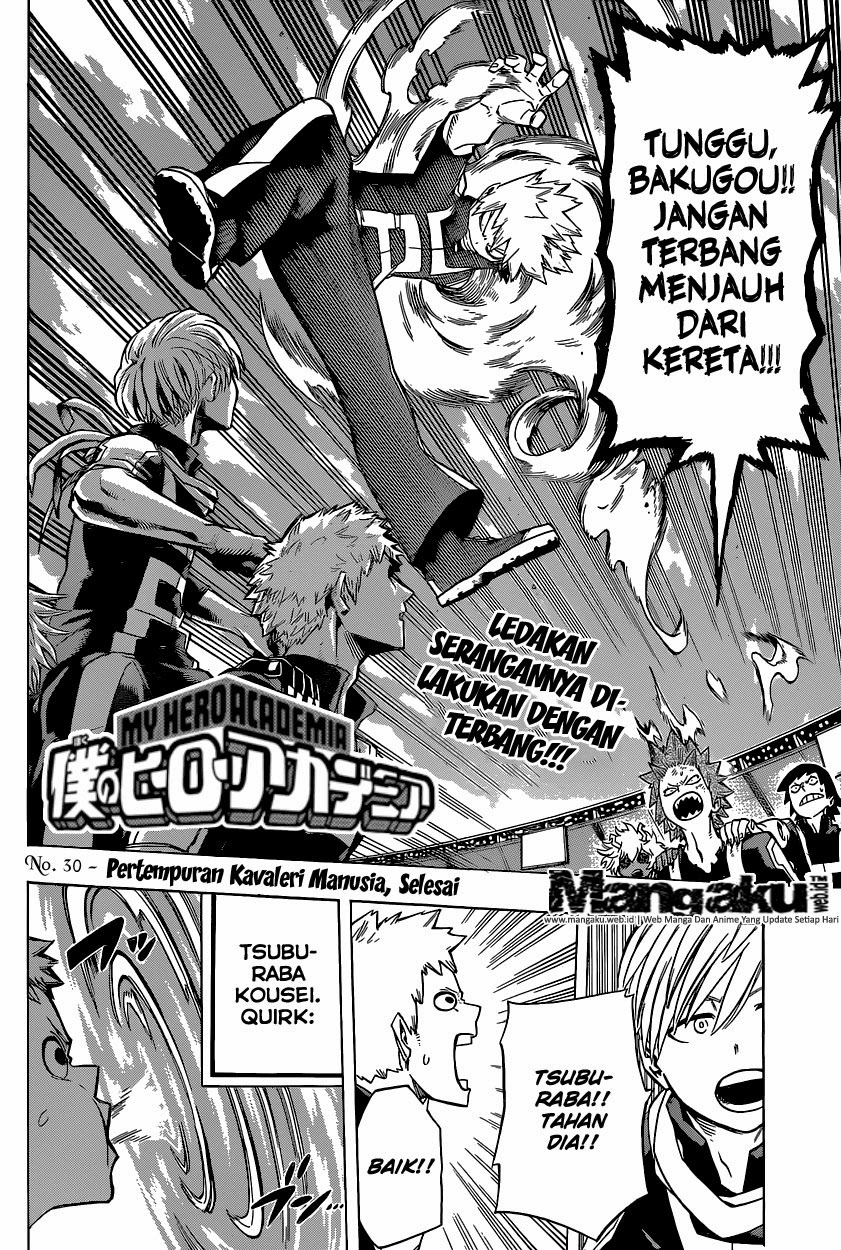 Boku no Hero Academia Chapter 30 - halaman 3
