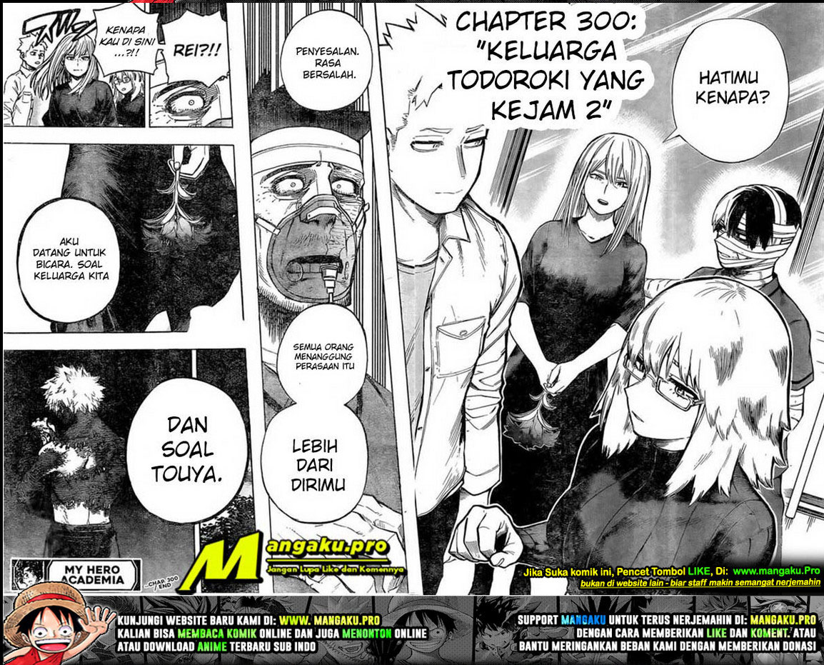 Boku no Hero Academia Chapter 300 - halaman 10