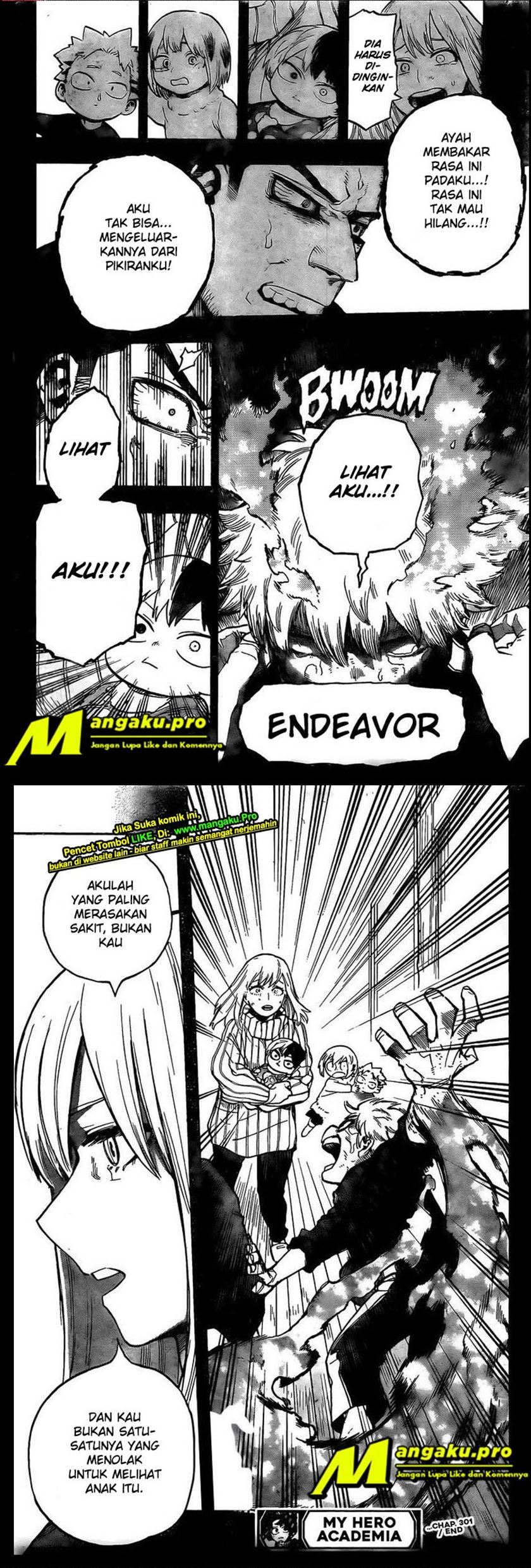 Boku no Hero Academia Chapter 301 - halaman 12