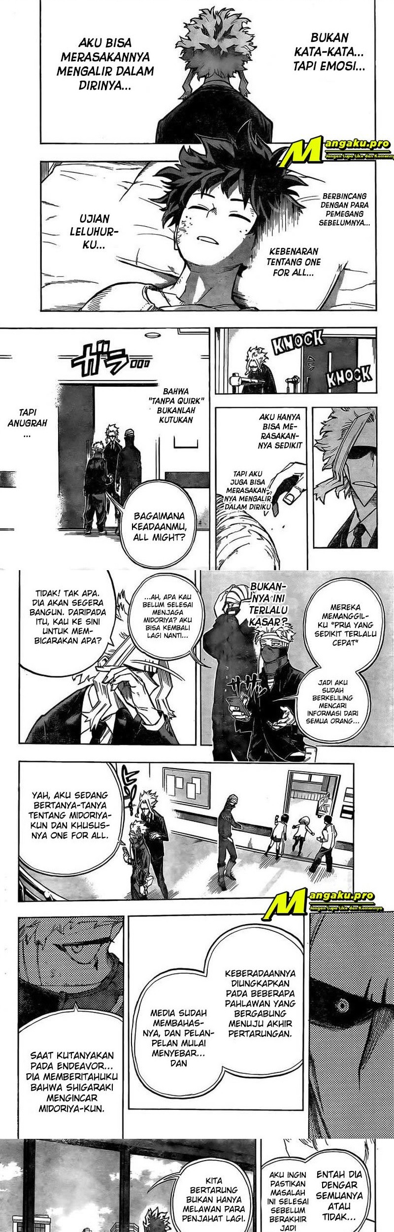 Boku no Hero Academia Chapter 306 - halaman 3