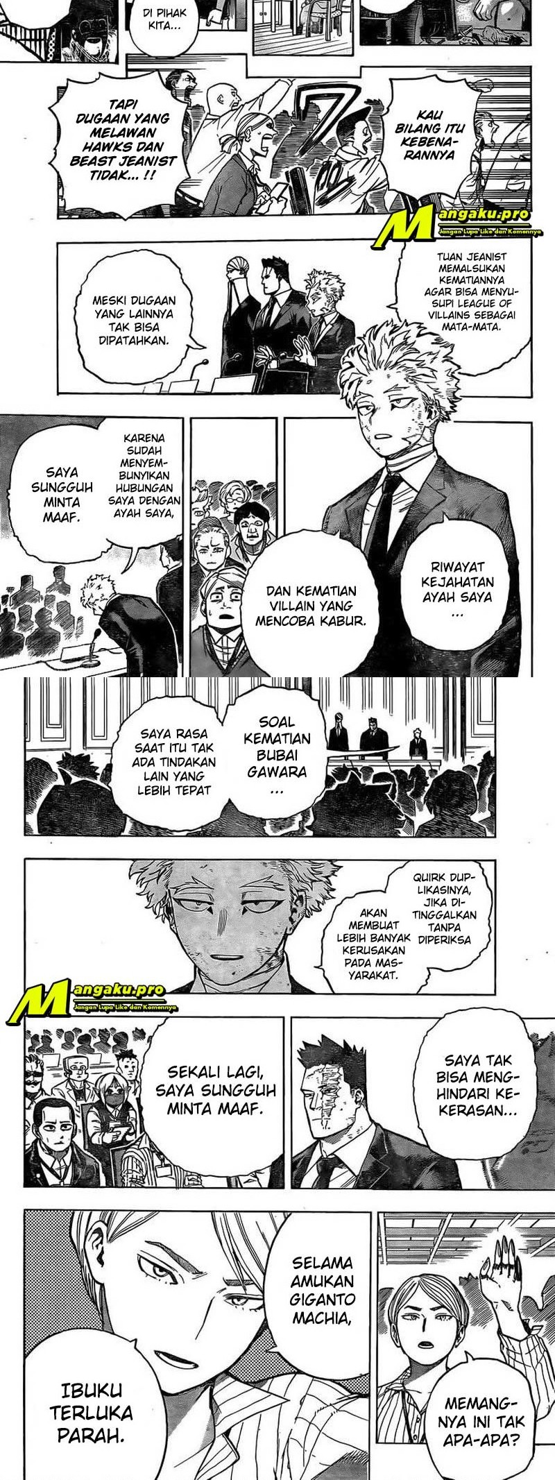 Boku no Hero Academia Chapter 306 - halaman 6