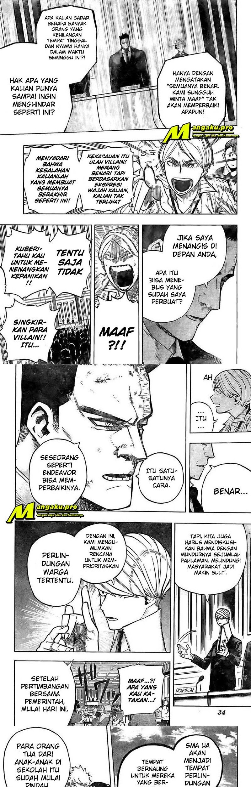 Boku no Hero Academia Chapter 306 - halaman 7