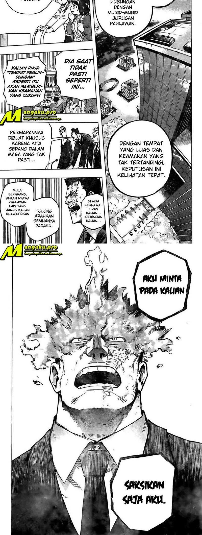 Boku no Hero Academia Chapter 306 - halaman 8
