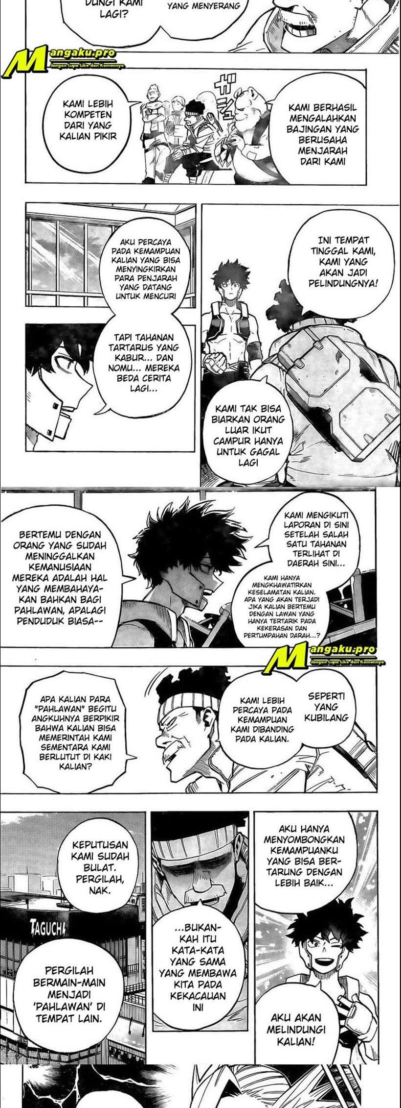 Boku no Hero Academia Chapter 307 - halaman 3