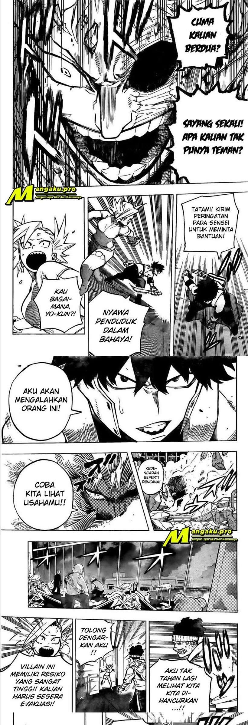 Boku no Hero Academia Chapter 307 - halaman 6