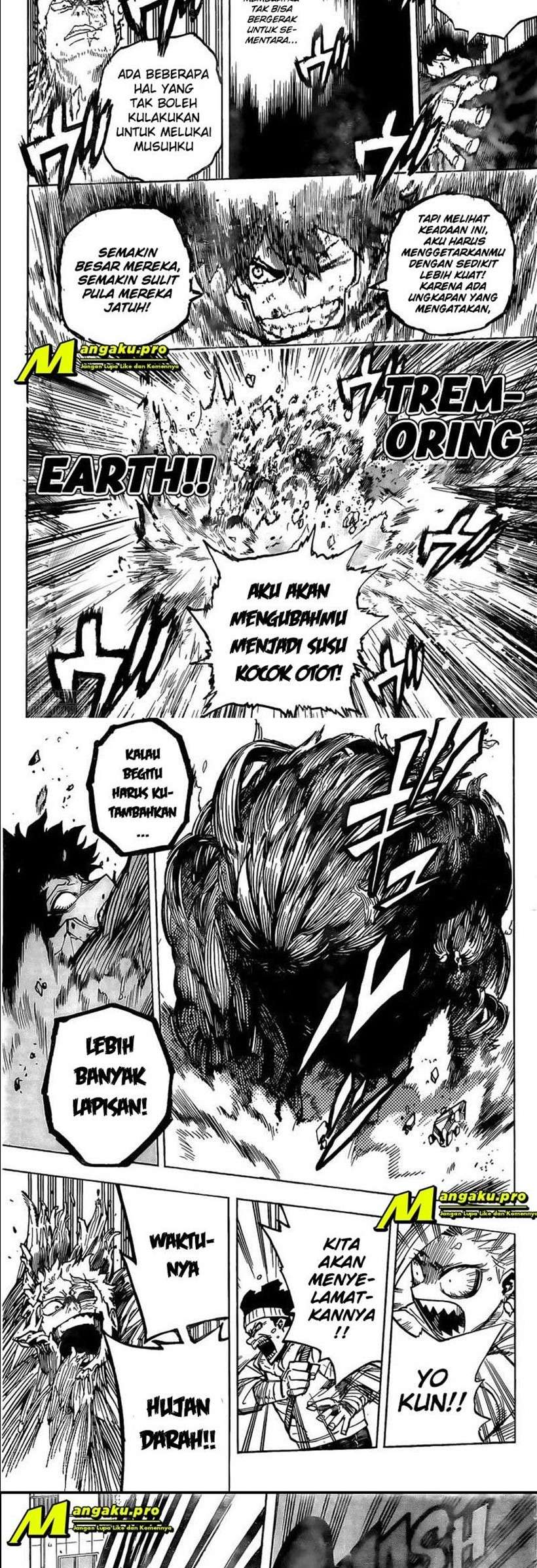 Boku no Hero Academia Chapter 307 - halaman 8