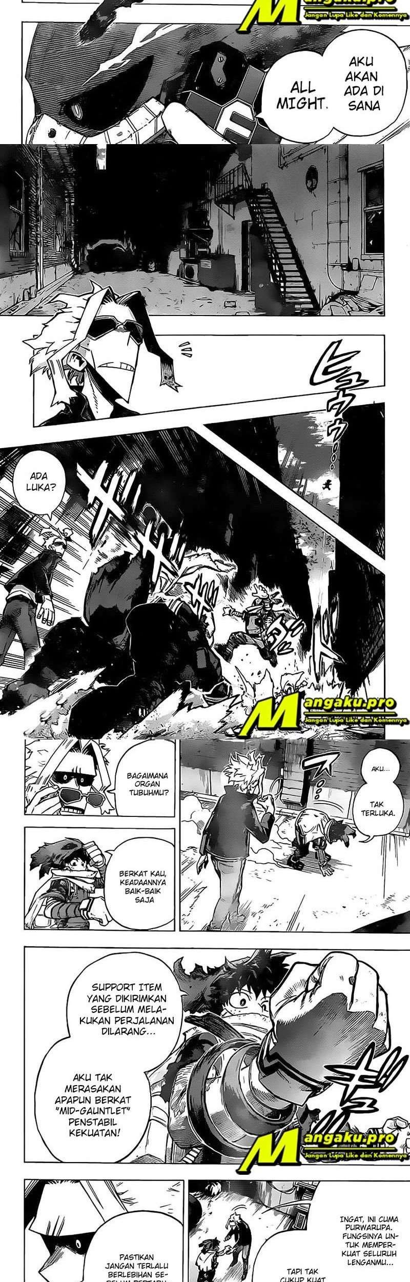 Boku no Hero Academia Chapter 309 - halaman 3