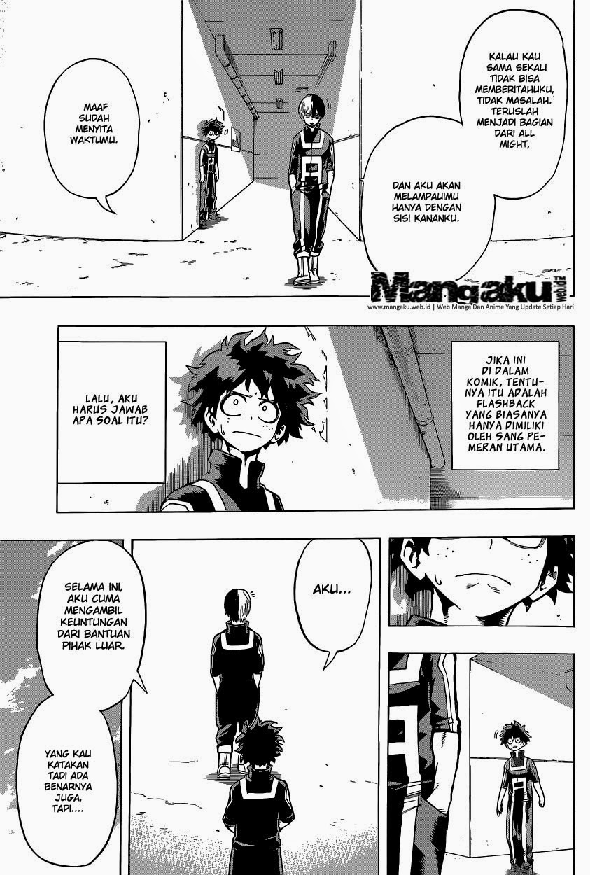 Boku no Hero Academia Chapter 31 - halaman 14