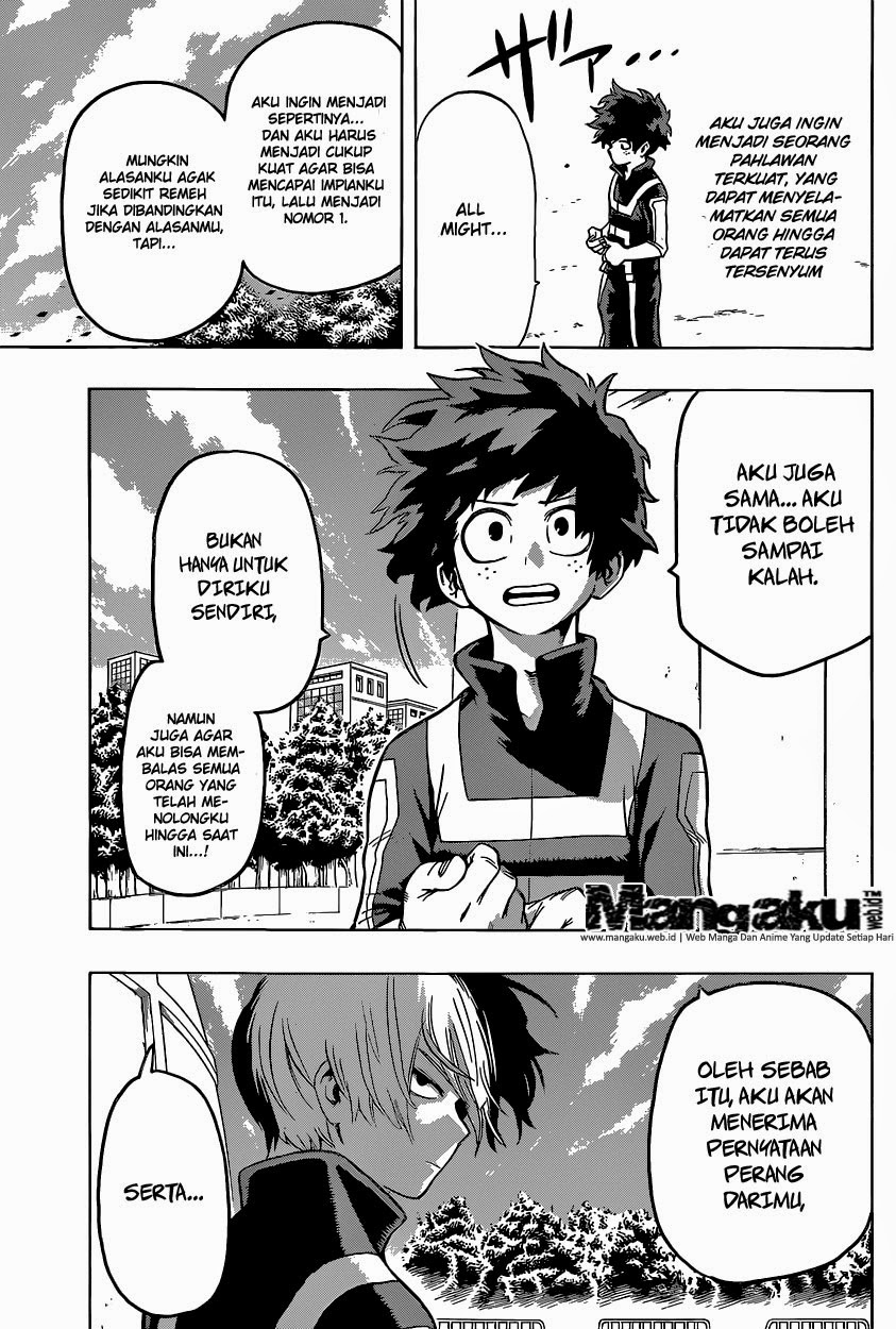 Boku no Hero Academia Chapter 31 - halaman 16