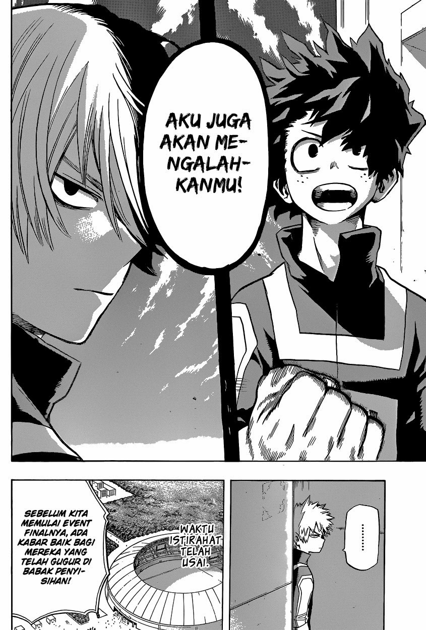 Boku no Hero Academia Chapter 31 - halaman 17