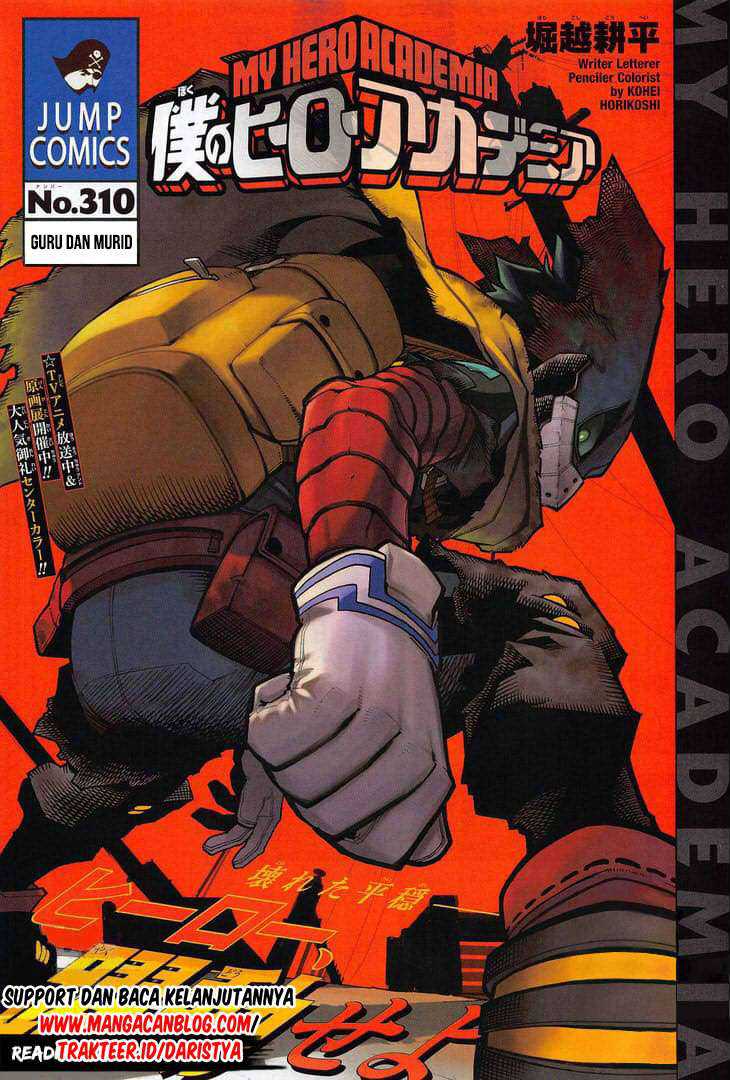 Boku no Hero Academia Chapter 310 - halaman 1