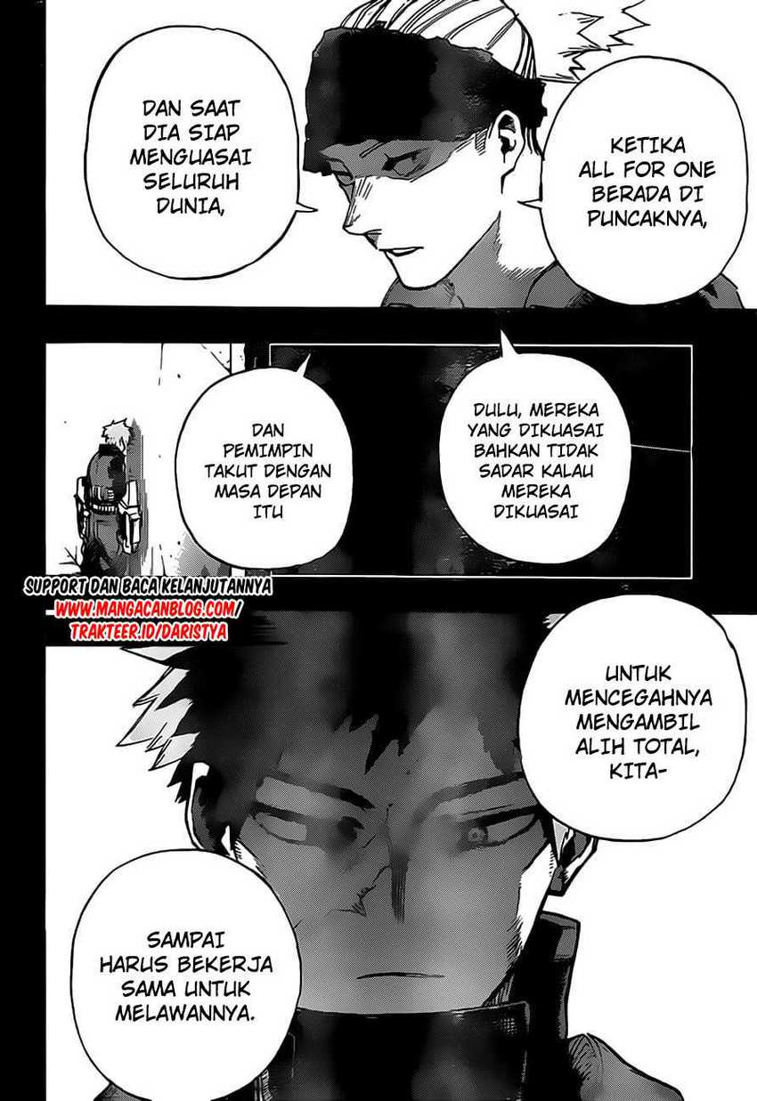 Boku no Hero Academia Chapter 310 - halaman 13