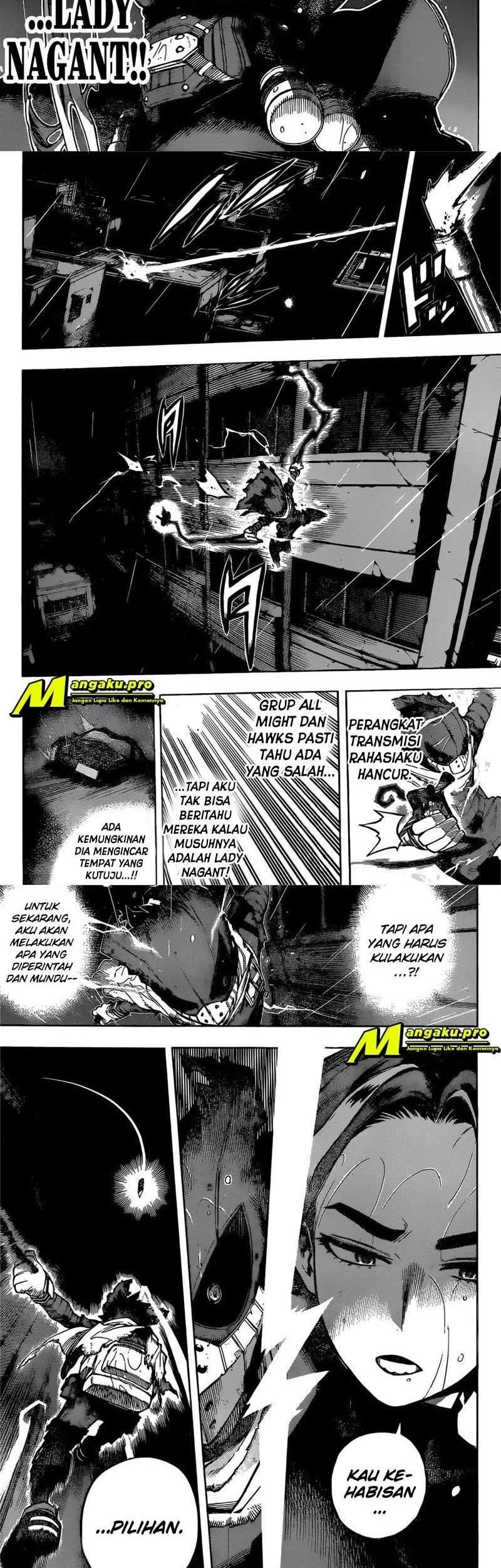 Boku no Hero Academia Chapter 312 - halaman 3