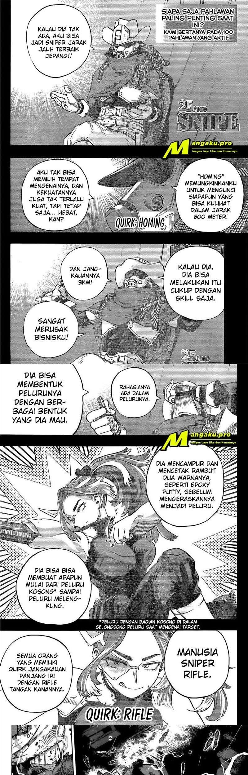 Boku no Hero Academia Chapter 312 - halaman 6