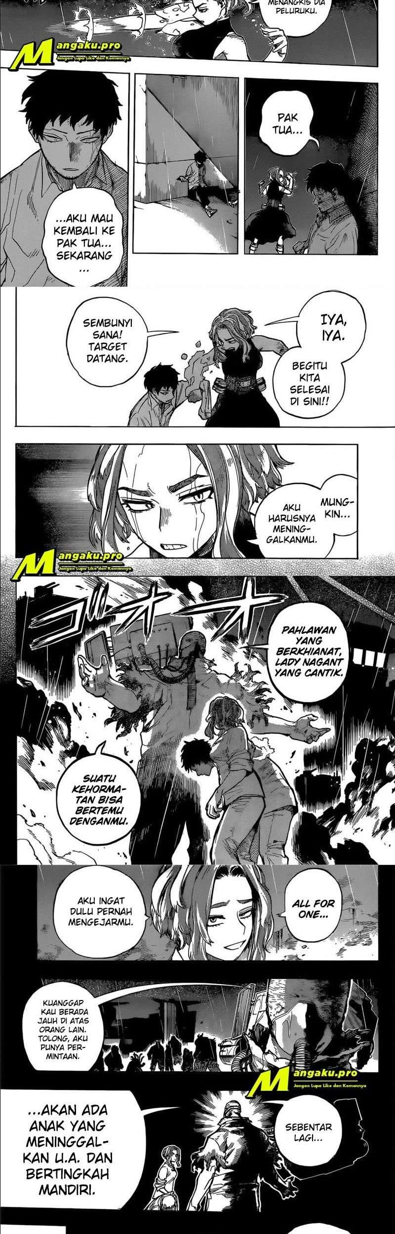 Boku no Hero Academia Chapter 312 - halaman 8