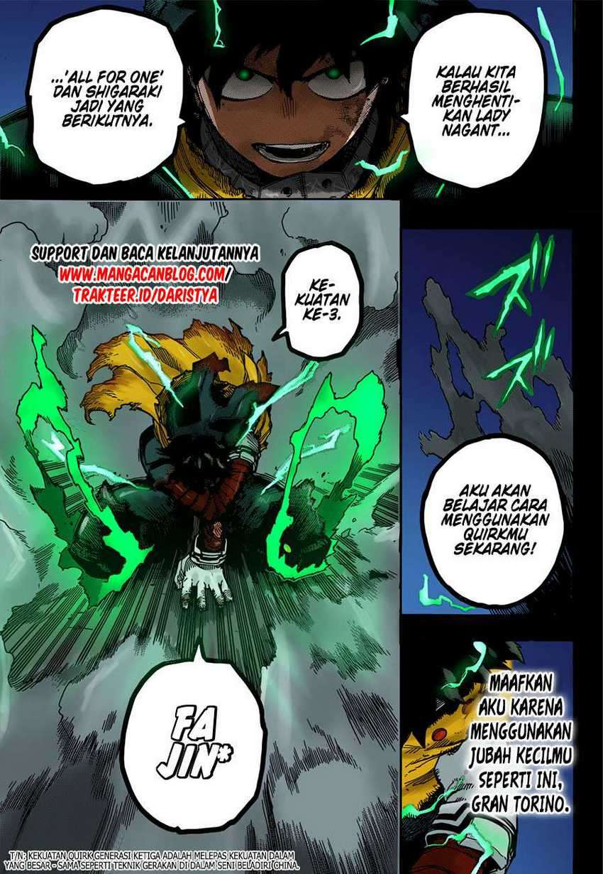 Boku no Hero Academia Chapter 313 - halaman 13