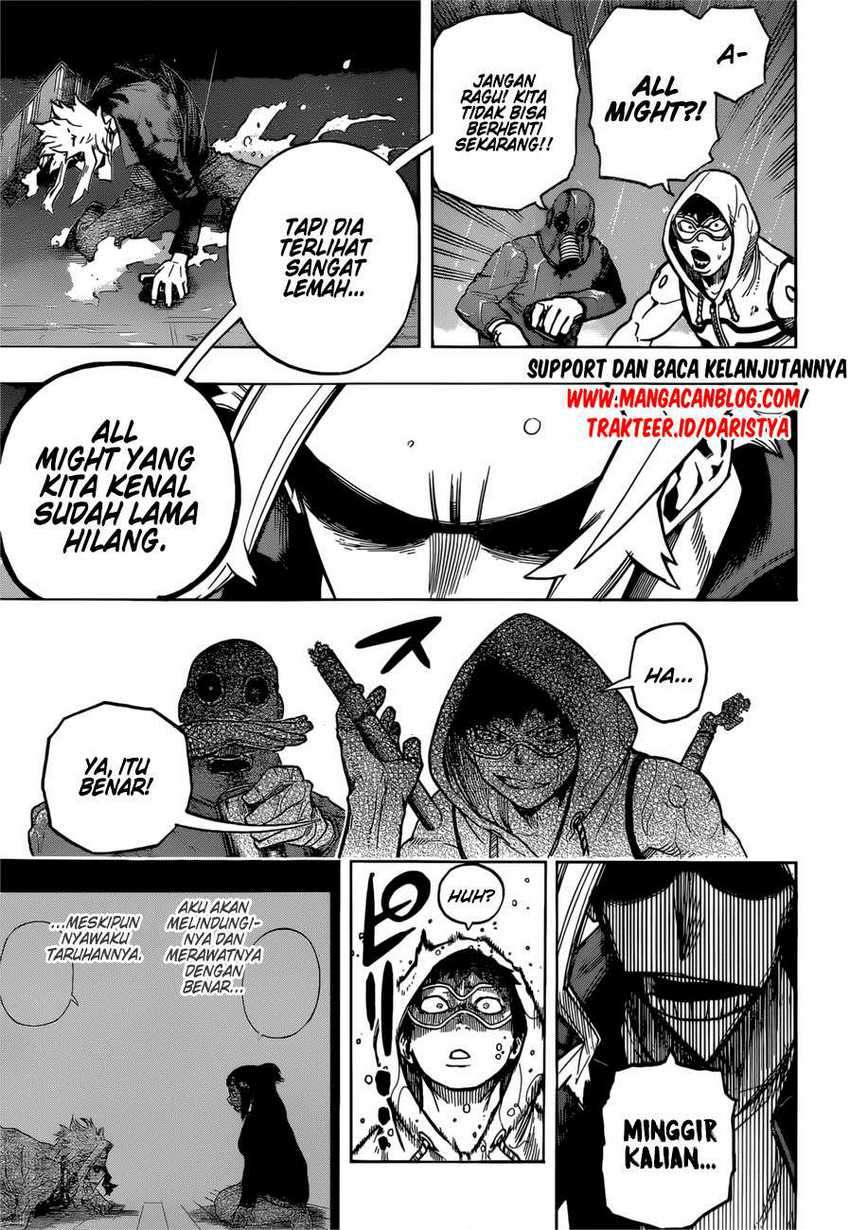 Boku no Hero Academia Chapter 313 - halaman 3